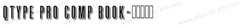 QType Pro Comp Book字体转换